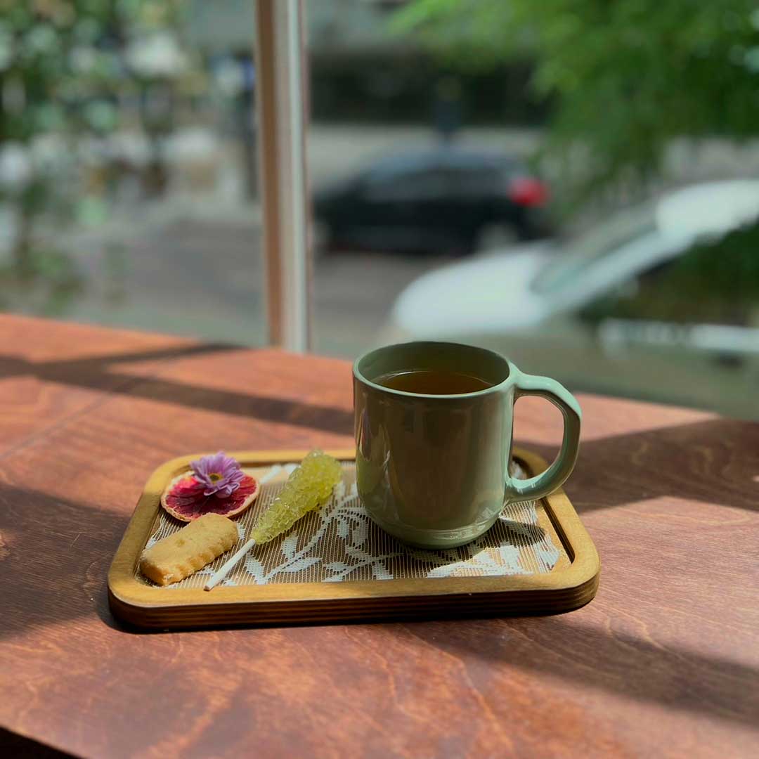 بهارنارنج و چای سبز